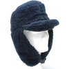 Čiapka námorná ušianka zimná s kožušinou modrá Holandsko originál (Veľkosť 58)