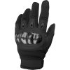 Rukavice taktické Mission Black s kĺbovými chráničmi MFH® Professional (Veľkosť M)