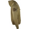 Taktická mikina Spec-Ops s kapucňou na zips Coyote Velcro Kombat® Tactical (Veľkosť 3XL)
