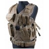 Vesta taktická modulárna s opaskom hnedá KAM-39 Tactical Vest Tan GFC Tactical™