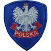 Nášivka orol Wojsko Polskie WP emblém modrý Poľsko originál