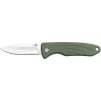 Nôž vreckový zatvárací s pogumovanou rukoväťou zelený TPR Jack Knife OD Green FoX ® Outdoor 45751B