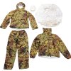 Zimný komplet nepremokavý obojstranný Vegetato/Snow Camo Alpini ECWCS Taliansko originál (Veľkosť M použitý komplet (parka,bunda,kalhoty,potah batohu a helmy))
