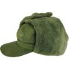 Čiapka zimná ušianka vzdušnej sily M-59 olív Švédsko originál (Veľkosť 56)