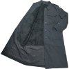 Plášť nepremokavý jednoradový čierny Holandsko (Veľkosť 48 (kabát s opaskem bez vložky))