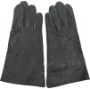 Rukavice kožené čierne F1 vychádzkové Francúzsko (Veľkosť 7 (20 cm))