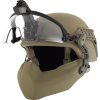 Balistické hľadí na prilbu Virtus Batlskin Cobra Visor System Kit (Veľkosť Medium)
