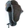 Baranice (ušanka) čiapka zimná šedá ZSSR Rusko (Veľkosť 56)