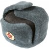 Baranice (ušanka) čiapka zimná šedá ZSSR Rusko (Veľkosť 56)