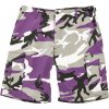 Bermudy BDU fialové maskovanie Lila Camo MMB (Vyberte veľkosť S)