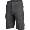 Bermudy US ripstop predpranej čiernej Mil-Tec® (Vyberte veľkosť L)