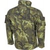 Bunda taktická mikina Combat vz.95 Camo Fleece MFH® Professional (Veľkosť S)