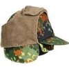 Čiapka zimná ušianka BW Bundeswehr flecktarn originál (Veľkosť 56 použitá)