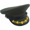 Brigadierka s ratolesťou generál AČR zelená vz.97 (vojenská čiapka) originál (Veľkosť 56)