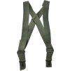 Traky elastické traky s háčikmi zelené US M-1950 Suspenders Trousers Olive Drab originál (Varianta 	nové)