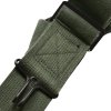 Traky elastické traky s háčikmi zelené US M-1950 Suspenders Trousers Olive Drab originál (Varianta 	nové)
