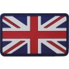 Nášivka vlajka Veľká Británia Velcro 3D PVC 8x5cm farebná