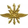Odznak rozlišovaciu ČSLA spojovacie vojsko zlatista originál