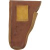 Púzdro opaskové kožené na samopal vz.61 Škorpión ČSLA originál (Varianta použité)