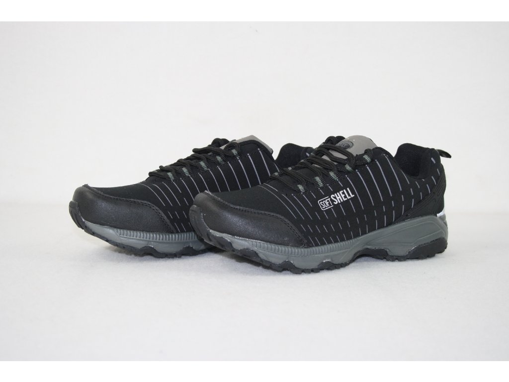 Boty, outdoorová obuv Softshell SPEED - černá - Army Zboží