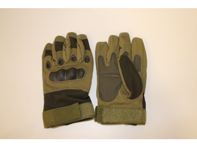Taktické rukavice - zelené