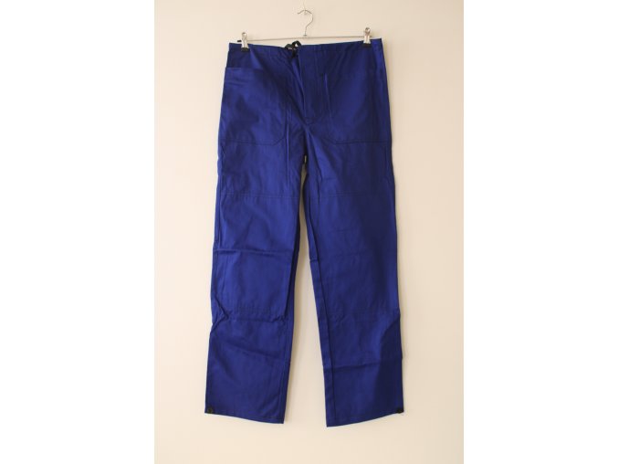 Kalhoty montérkové - modré