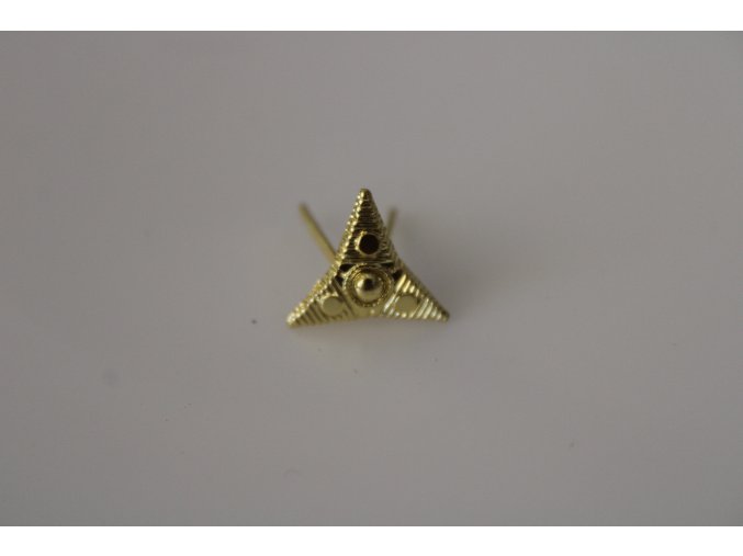 Odznak AČR hvězda třícípá malá - zlatá
