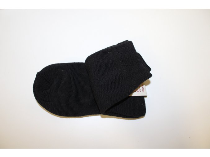 Ponožky froté zimní XENA - černé