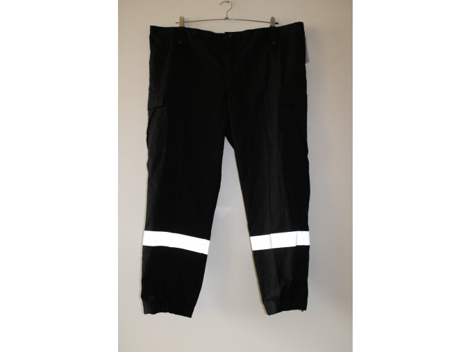 Pracovní kalhoty s RRP černé - nadměrné velikosti