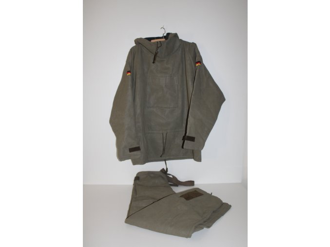 Bunda anorak + kalhoty Bundeswehr (protichemický oblek) - komplet