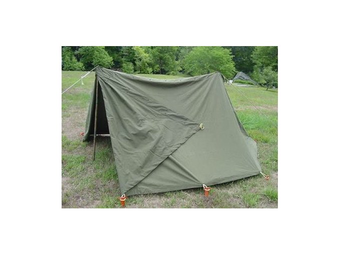 Stan celta US oliv Shelter half tent- kompletní