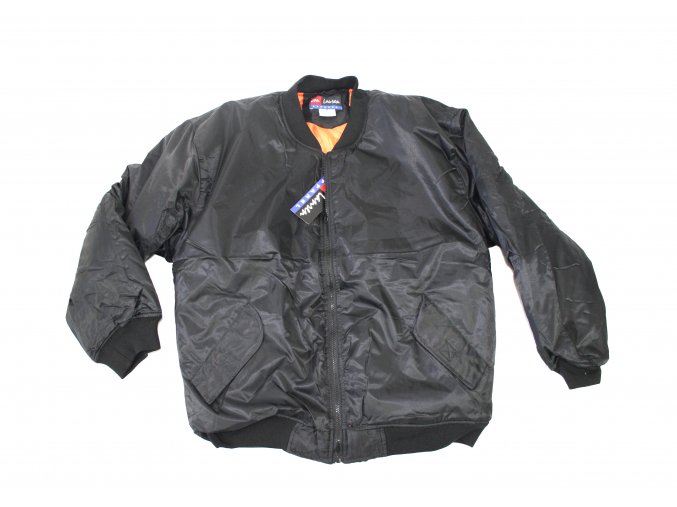 Bunda BOMBER MA1 Jon Lauren APPAREL - černá
