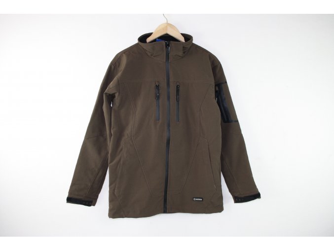 Bunda softshell SPIRIT  - hnědá