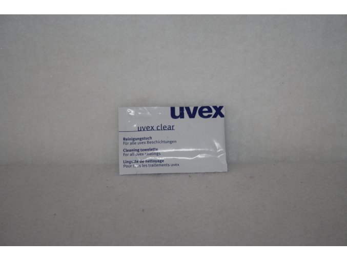 Čistící ubrousky na brýle UVEX - jednorázový
