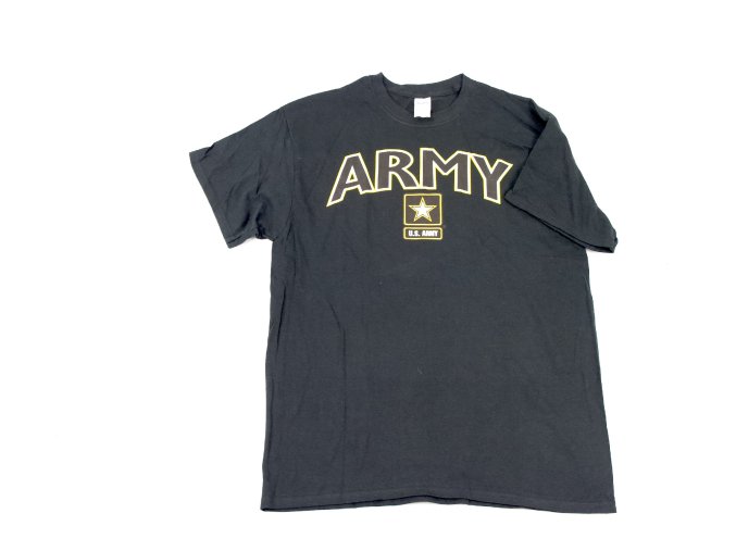 Tričko, triko Gildan U.S. Army krátký rukáv- černá
