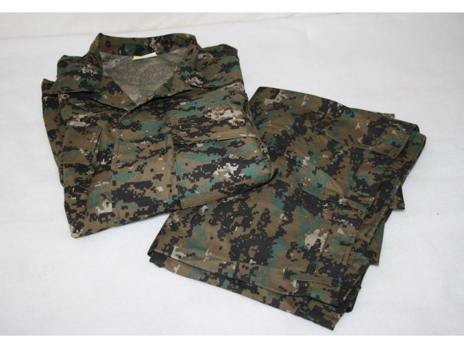 Komplet blůza a kalhoty v maskáčovém provedení  - marpat
