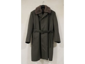 Kabát ČSLA zimní s vložkou, vojenský - zelený