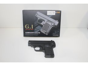 Airsoftová pistole  G.1 celokovová - černá