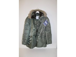 Parka N3B Aljaška (N) US originál - oliv