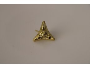 Odznak AČR hvězda třícípá velká - zlatá