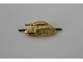 Odznak AČR tankista - zlatý