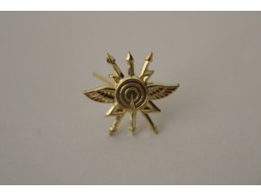 Odznak AČR spojovací vojsko - zlatý