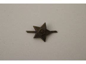 Odznak ČSLA hvězda mořená malá