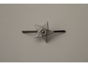 Odznak ČSLA hvězda malá - stříbrná