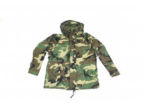 Parka, bunda ECWCS v provedení Gore-tex  Cold Weather, Universal Camouflage- woodland