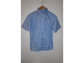 Dámská košile XENA krátký rukáv - modrá