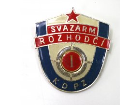 Odznak SVAZARM ROZHODČÍ KDPZ II, III