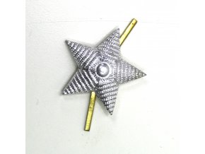 Odznak CCCP - Rusko - stříbrná hvězda