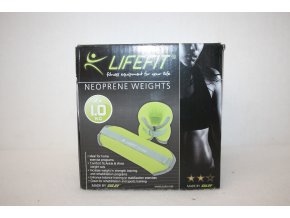 Neoprenové závaží LIFEFIT 2 ks - 1 kg