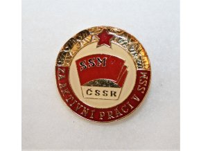 Odznak SSM za aktivní práci v SSM